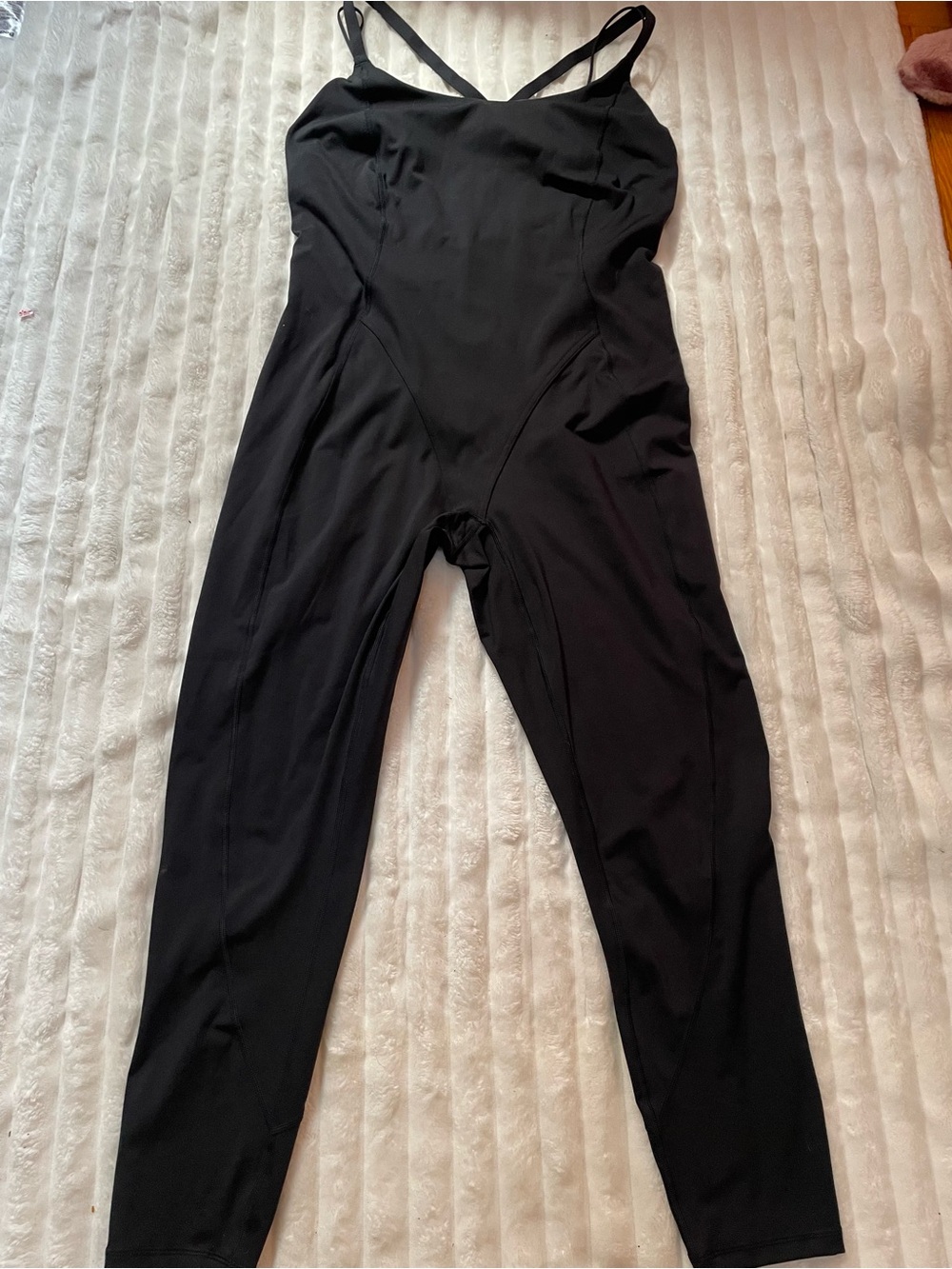 Savage X Fenty Black Sculpting One-Piece Jumpsuit - Picture 12 of 15